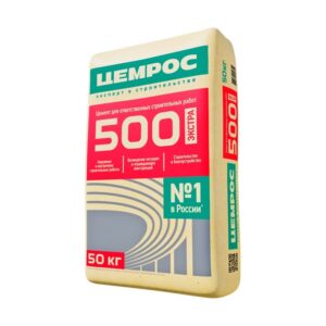 Цемент ЦемРос М-500 50кг