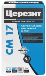 Клей для плитки Ceresit (Церезит) CM 17 Super Flex высокоэластичный 25 кг — изображение 3