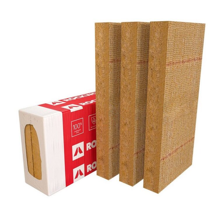 Утеплитель Rockwool Венти Баттс Д Оптима 1000х600х100 мм 6 шт (80 кг/м3; 0