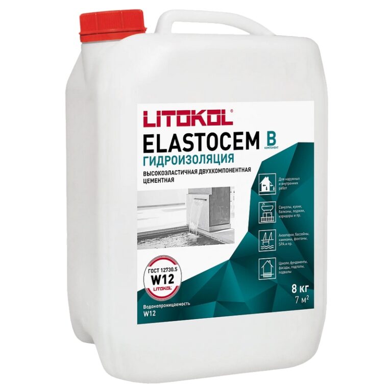 Гидроизоляционный состав Litokol (Литокол) ELASTOCEM Компонент В