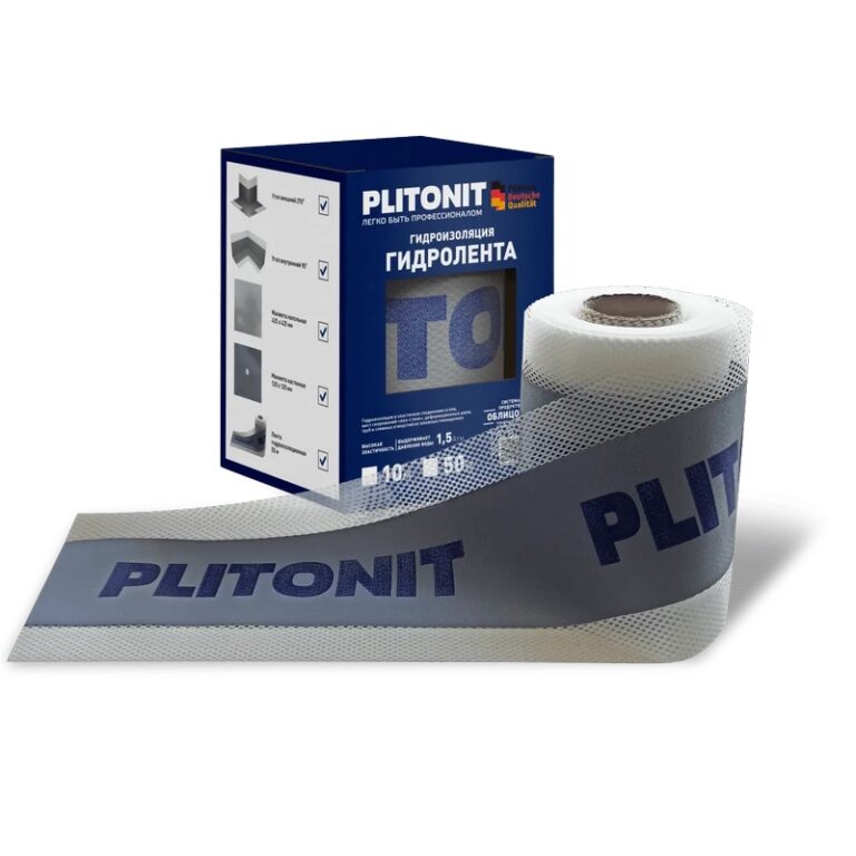 Лента для гидроизоляции Plitonit ГидроЛента 12 см х 10 м