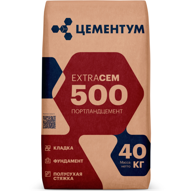 Портландцемент Цементум М-500 40кг